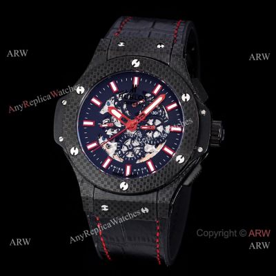 Hublot Big Bang Automatic Replica Watches Carbon Case 48mm